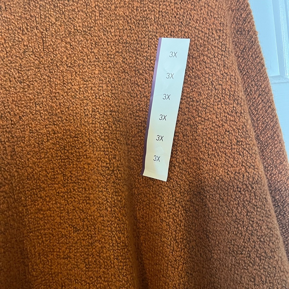 Orange Sweater